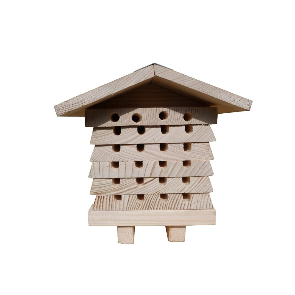 Colmena interactiva para abejas solitarias