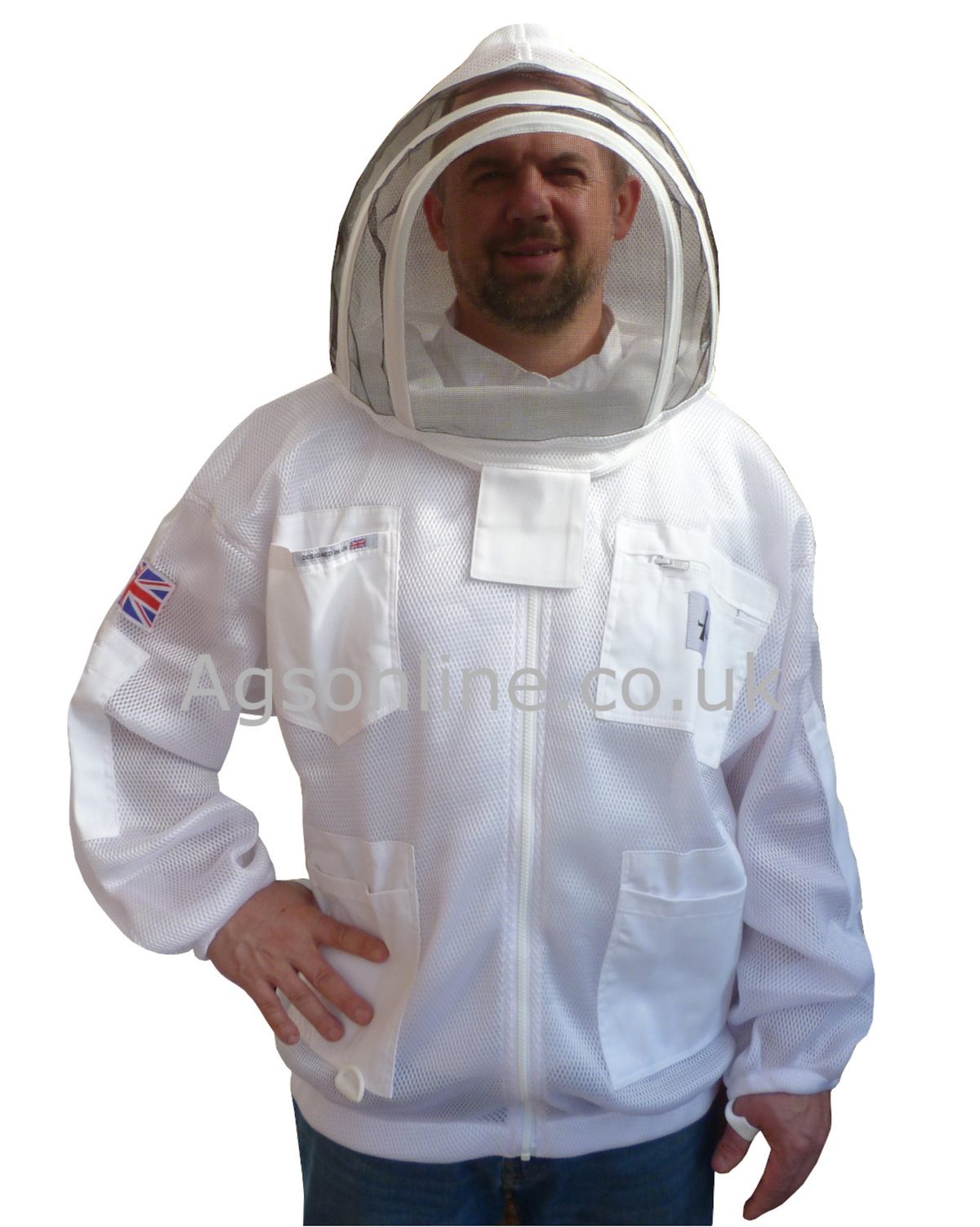 ApiAir chaqueta de apicultor con careta tipo esgrima