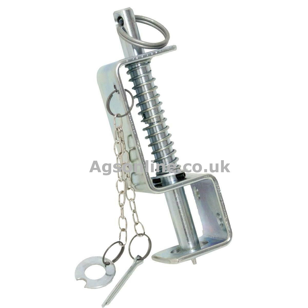 Alarma antirrobo colmena – cable disparador alarma en blanco