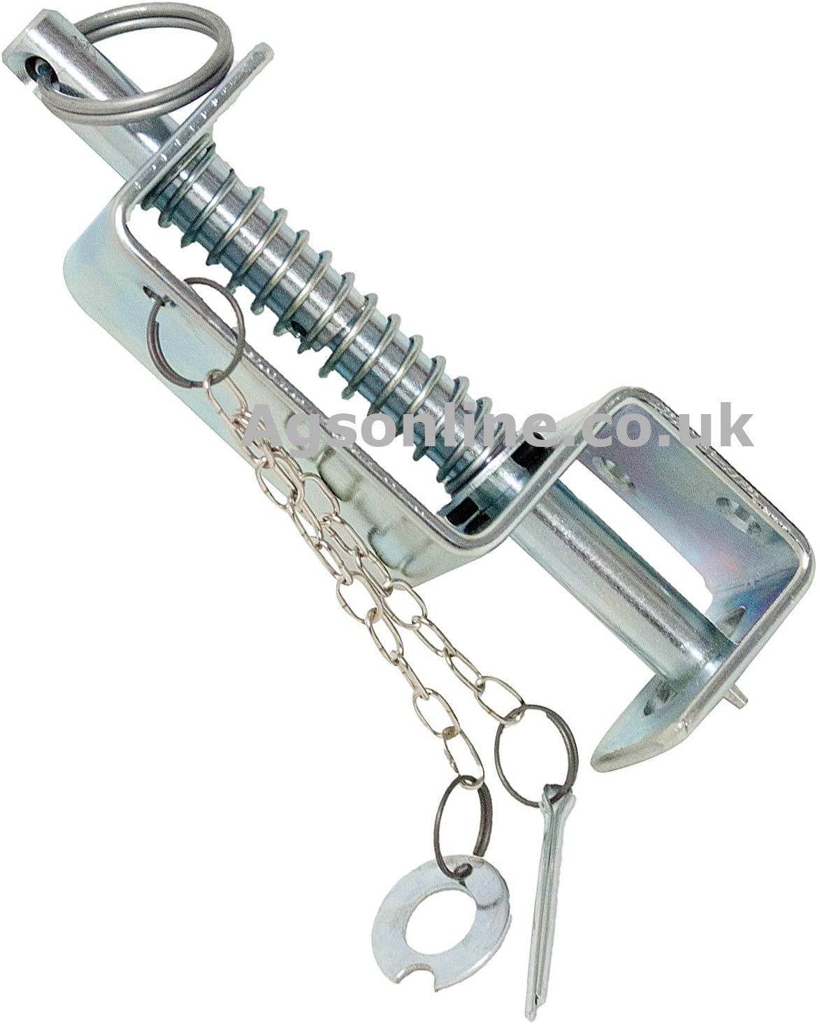 Alarma antirrobo colmena – cable disparador alarma en blanco