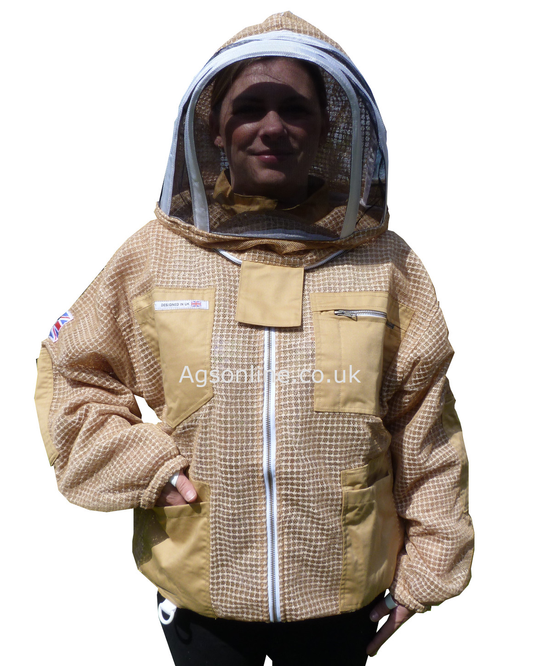 Olive 3 layer fencing jacket