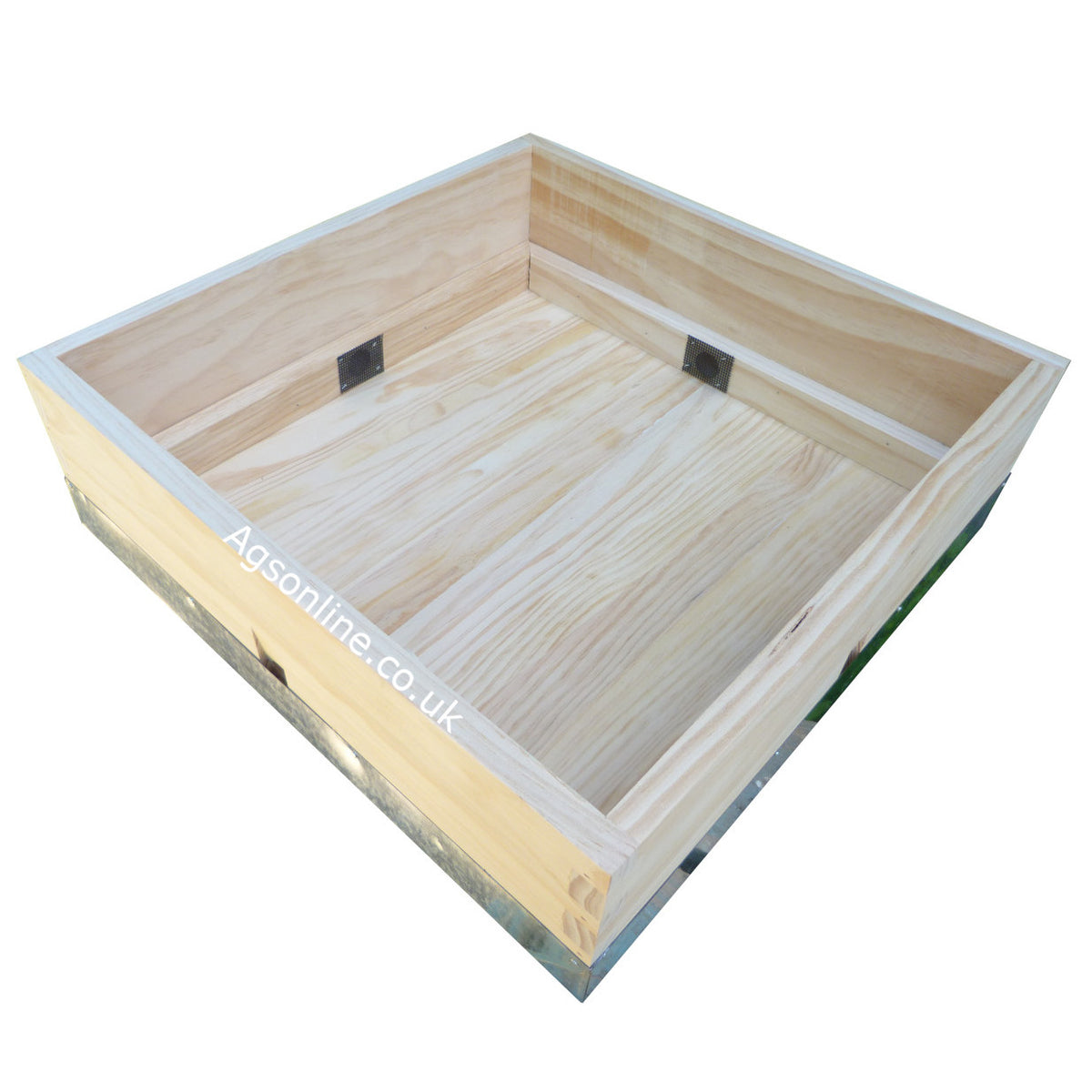 Techo colmena British National 6" profundo de cedro