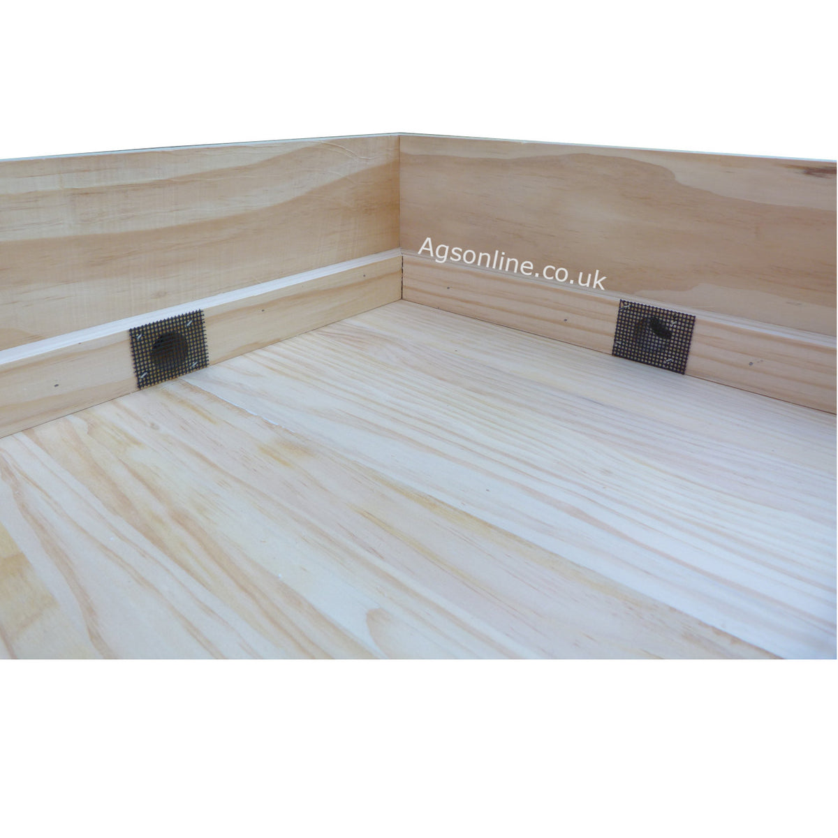 Techo colmena British National 6" profundo de cedro