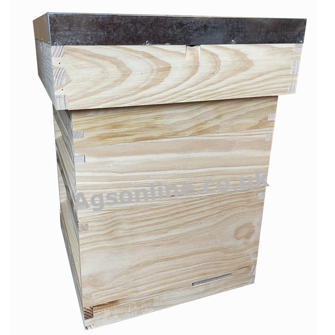 Bee Hive Cedar British National beehive with Brood Box & 2 Supers Beekeeping Equipment