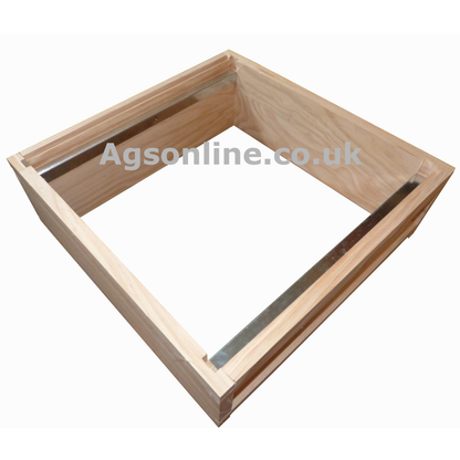 Bee Hive Cedar British National beehive with Brood Box & 2 Supers Beekeeping Equipment