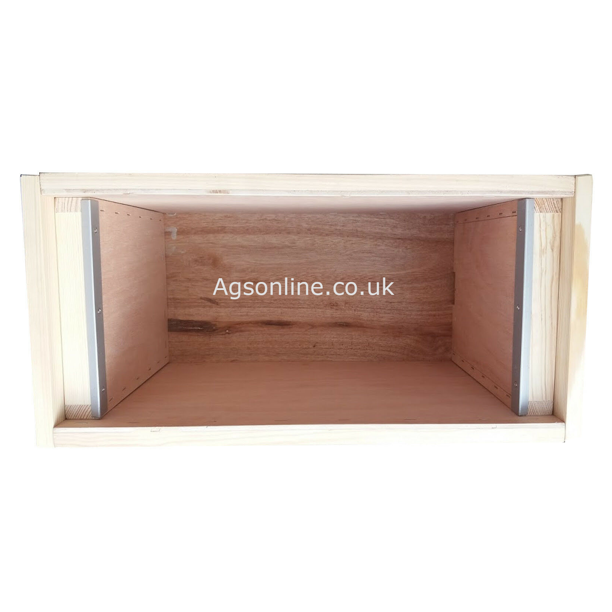 National 5-Frame Nuc Box for Bees - Flat Packed Pine Beehive for Nucleus Colonies