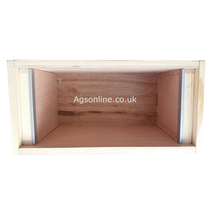 National 5-Frame Nuc Box for Bees - Flat Packed Pine Beehive for Nucleus Colonies