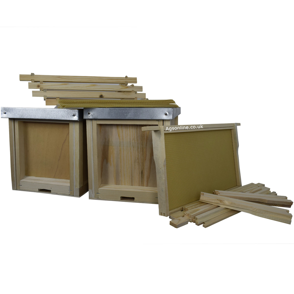 Ablegerkasten-Komplettset – Doppelpack