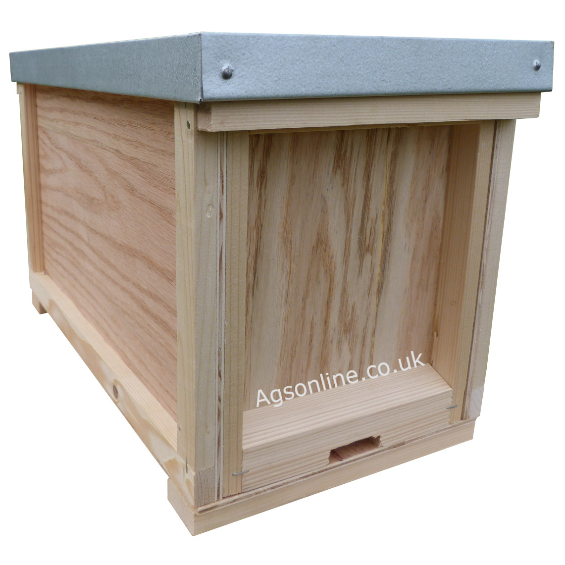 National 5-Frame Nuc Box for Bees - Flat Packed Pine Beehive for Nucleus Colonies