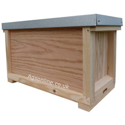 National 5-Frame Nuc Box for Bees - Flat Packed Pine Beehive for Nucleus Colonies