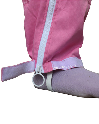 Traje de apicultor rosa de 3 capas