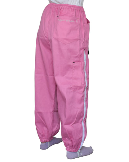 Tuta da apicoltore rosa in cotone