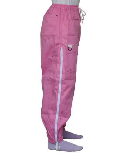 Tuta da apicoltore rosa in cotone