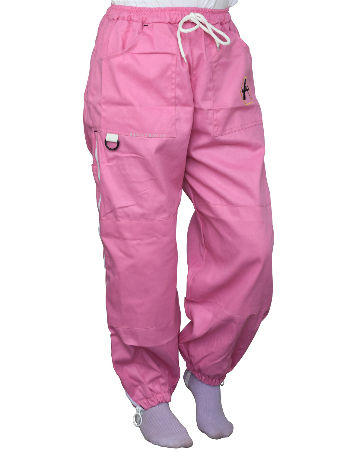 Tuta da apicoltore rosa in cotone