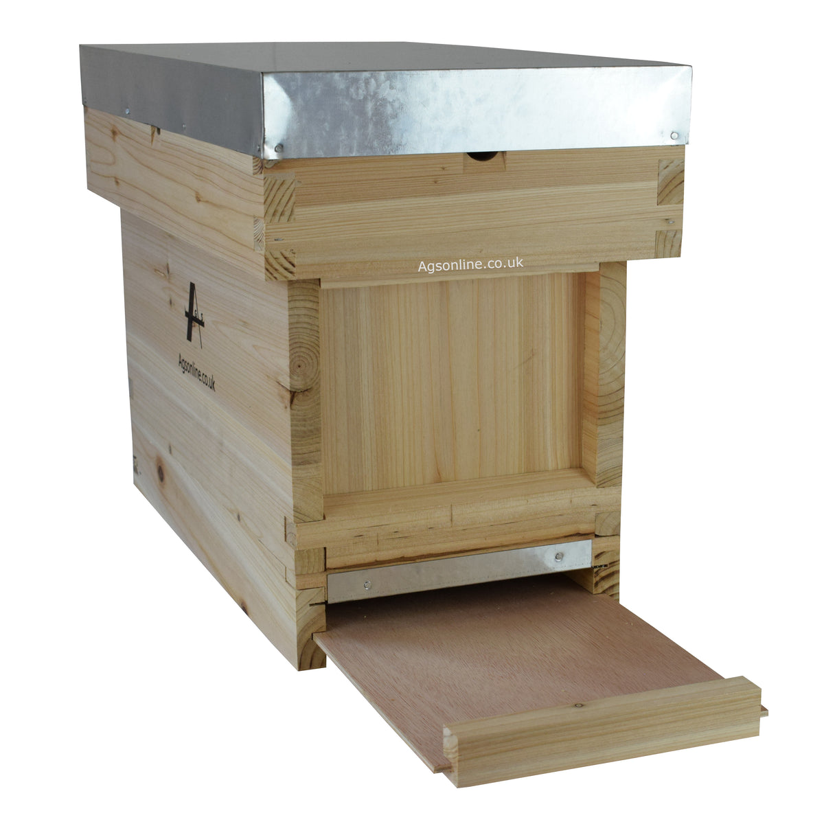 National 5 Frame Nuc Box | Pine Wooden Beehive Kit with Varroa Floor