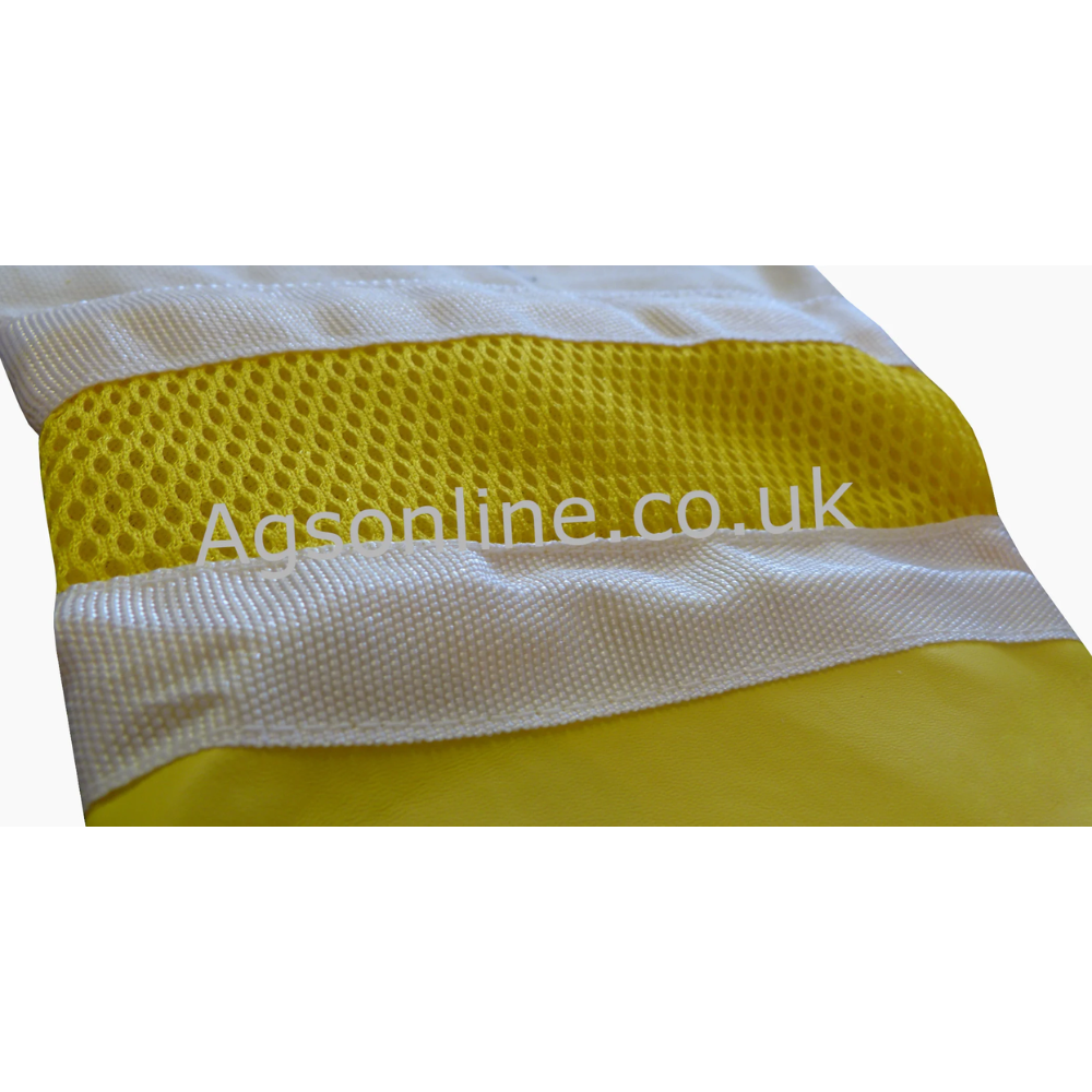PRO Series Guantes de apicultor amarillo con manguito