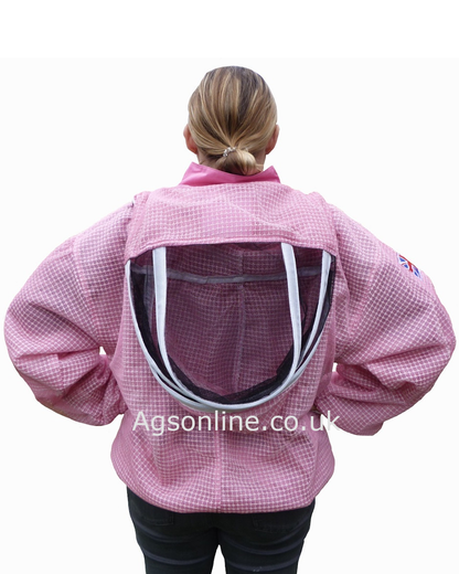 Pink 3 layer fencing jacket